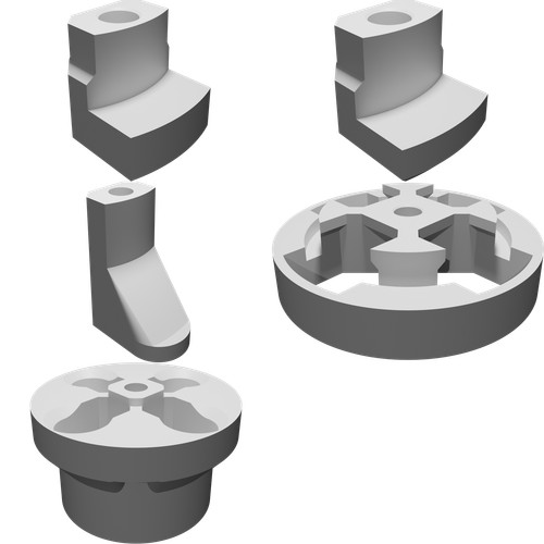 Kit mod pad - d-pad, singoli