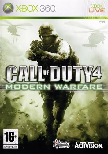 X360 call duty 4 - x360,