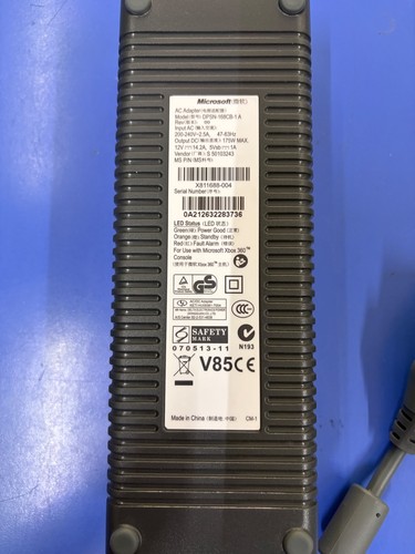 Alimentatore xbox360 originale - xbox360,