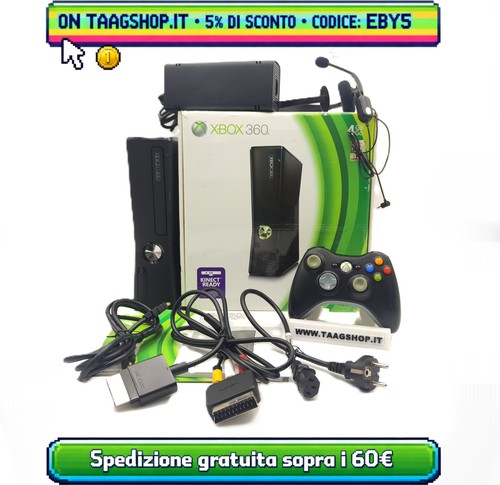 Xbox 360 slim 4gb - xbox,